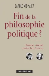 Fin de la philosophie politique ?