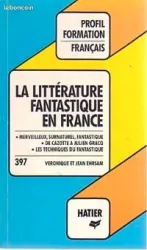 La Littérature fantastique en France