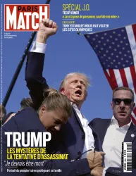 Paris Match, N° 3924 - du 18 au 24 Juillet 2024 - Trump: les mysterère de la tentative d'assassinat " je devrais être mort" !