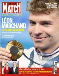 Paris Match, N° 3926 - du1er ou 8 Août 2024 - Léon Marchan: La France qui gayne: les secrets d'un nageur horse norme!