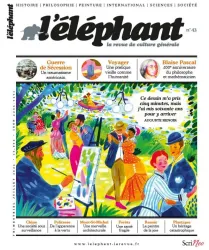 L'éléphant, N°43 - Juillet 2023 - Ce dessinm'a pris cinq minutes, mais j'ai mis soixante ans pour y arriver: Auguste Renoir!