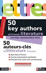 50 auteurs-clés de littérature française