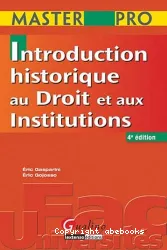 Introduction historique au droit et histoire des institutions