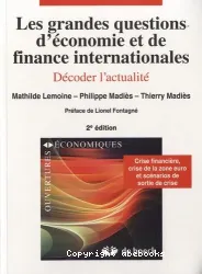 Les grandes questions d'économie et de finance internationales