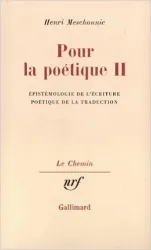 Pour la poétique II