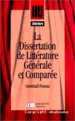 La Dissertation de littérature générale et comparée