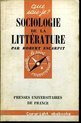 Sociologie de la littérature