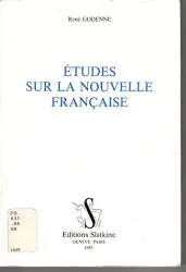 Etudes sur la nouvelle française