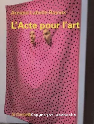 L'Acte pour l'art