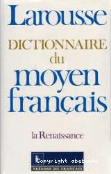 Dictionnaire du moyen français