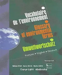 Vocabulaire de l'environnement