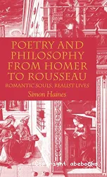 Poetry and philosophy from Homer to Rousseau