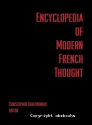 Encyclopedia of modern French thought