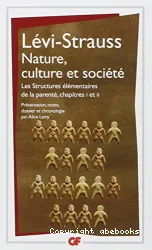 Nature, culture et société