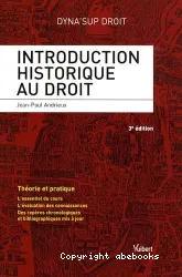 Introduction historique au droit