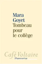 Tombeau pour le collège