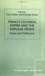 The French colonial empire and the popular front