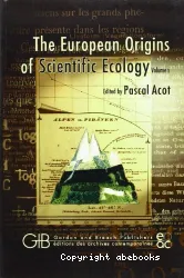 The European origins of scientific ecology (vol. 2)