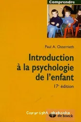 Introduction à la psychologie de l'enfant