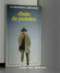 Choix de poésies