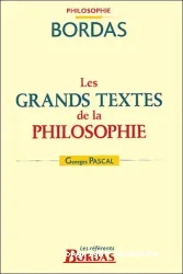 Les grands textes de la philosophie