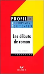 Les débuts de romans