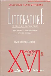 littérature textes et documents