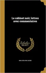 Le cabinet noir