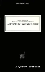 Aspects du vocabulaire