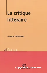 La Critique littéraire