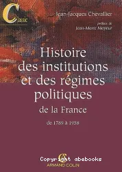 De 1789 à 1958