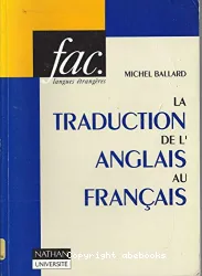 La Traduction de l'anglais au français