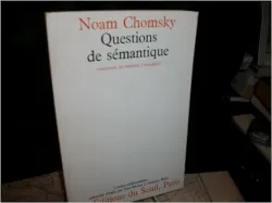 Questions de sémantique