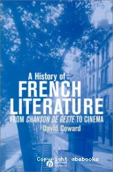 A history of French literature