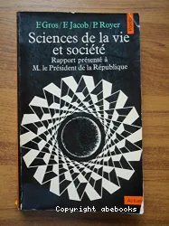 Sciences de la vie et société