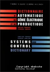 Dictionnaire d'automatique, de génie électrique et de productique