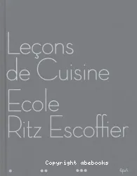 Leçons de cuisine de l'école Ritz-Escoffier