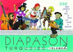 Diapason turquoise 2 : Carnet de 230 chants avec partitions et accords