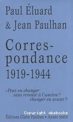 Correspondance 1919-1944