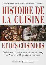 Histoire de la cuisine et des cuisiniers