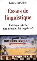 Essais de linguistique