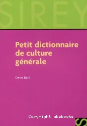 Petit dictionnaire de culture générale