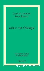 Débats sur l'éthique