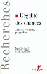 L'Egalité des chances