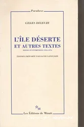 L'Ile déserte et autres textes ; L'Ile déserte et autres textes