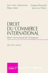 Droit du commerce international