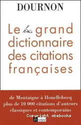 Le Grand dictionnaire des citations françaises