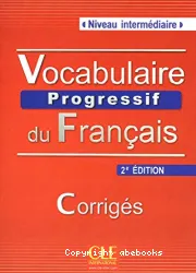 Vocabulaire progressif du français