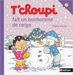 T'choupi fait un bonhomme de neige