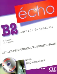 Cahier personnel d'apprentissage